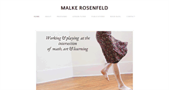 Desktop Screenshot of malkerosenfeld.com